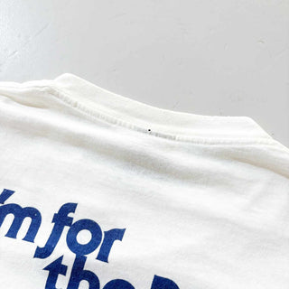 90's ペリカン カレッジ風プリント Tシャツ