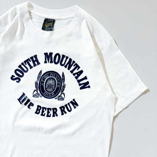 90's "MADE IN USA" Lite "SOUTH OUNTAIN BEER RUN" プリント Tシャツ