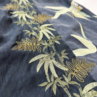 00's TOMMY BAHAMA 総柄 オープンカラー ヘビーシルク S/S シャツ