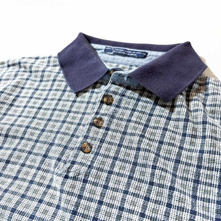 ～00's DRUMMER BOY チェック ポロシャツ