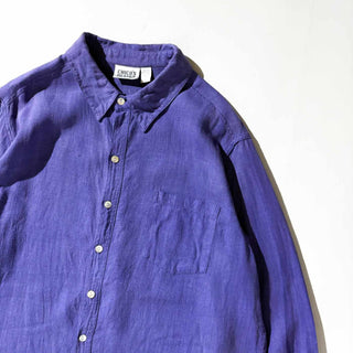 90's CHICO'S DESIGN リネン L/S シャツ