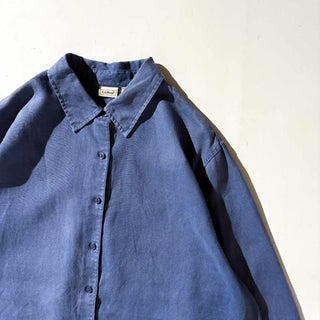 90's L.L.Bean リネン L/S シャツ