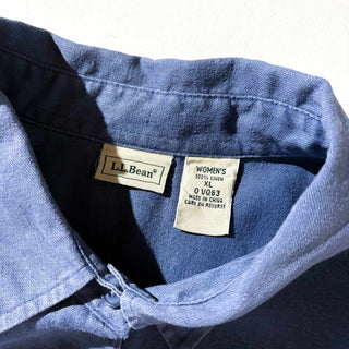 90's L.L.Bean リネン L/S シャツ