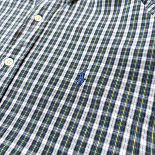 90's～00's Ralph Lauren "BLAKE" チェック B.D. L/S シャツ