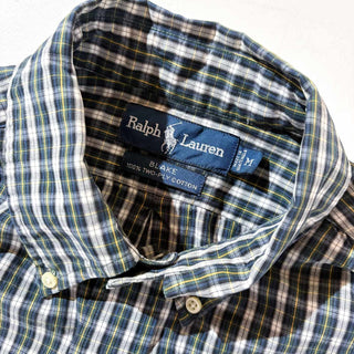 90's～00's Ralph Lauren "BLAKE" チェック B.D. L/S シャツ