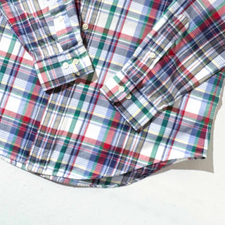 90's～00's Ralph Lauren チェック B.D. L/S シャツ