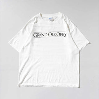 00's GRAND OLE OPRY ラジオコマーシャル プリント Tシャツ