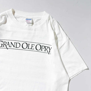 00's GRAND OLE OPRY ラジオコマーシャル プリント Tシャツ