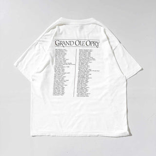 00's GRAND OLE OPRY ラジオコマーシャル プリント Tシャツ