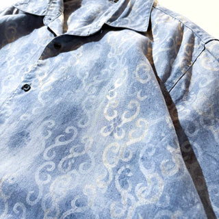 ～00's リネン 総柄 S/S シャツ