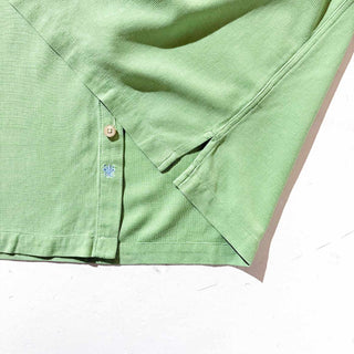 00's ISLAND REPUBLIC ボックスカット シルク S/S シャツ