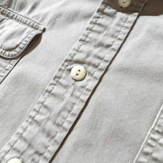 90's Ralph Lauren "ガチャポケ" コットン ワーク S/S シャツ