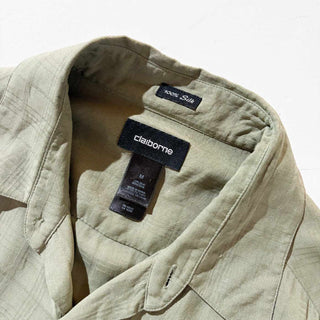 ～00's Claiborne ボックスカット シルク S/S シャツ