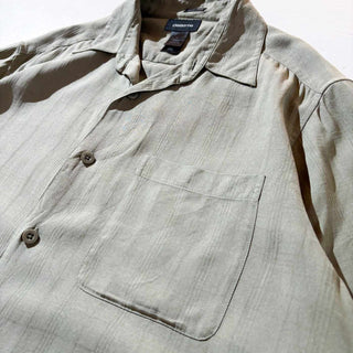 ～00's Claiborne ボックスカット シルク S/S シャツ