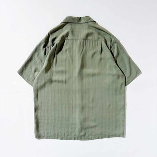～00's Claiborne ボックスカット シルク S/S シャツ