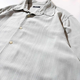 00's ALFANI ボックスシルエット シルク S/S シャツ