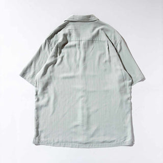 00's ALFANI ボックスシルエット シルク S/S シャツ