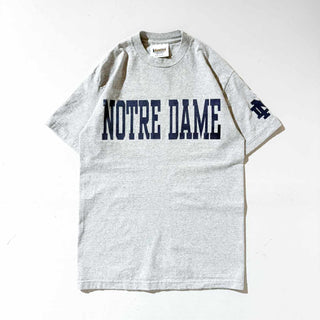 90's "MADE IN USA" identity "NOTRE DAME" カレッジプリント Tシャツ