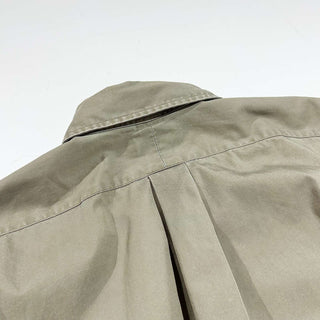 Ralph Lauren ボタンダウン 無地 S/S シャツ(カーキ)