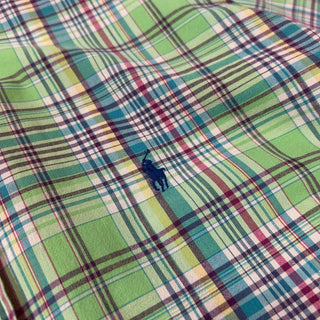 Ralph Lauren "BLAKE" ボタンダウン チェック S/S シャツ