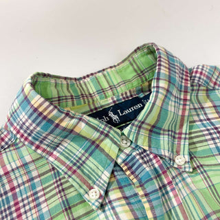 Ralph Lauren "BLAKE" ボタンダウン チェック S/S シャツ