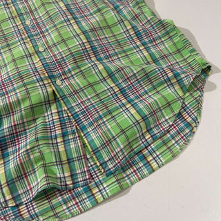 Ralph Lauren "BLAKE" ボタンダウン チェック S/S シャツ