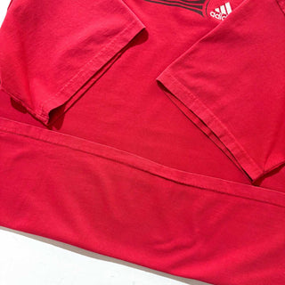 00's adidas ロゴ 刺繍 Tシャツ