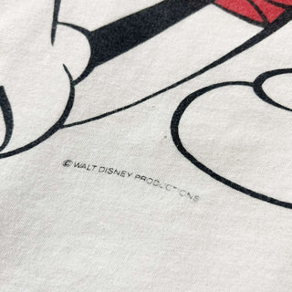 80's "MADE IN USA" screen stars MICKY 両面 キャラクター プリント Tシャツ