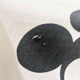 80's "MADE IN USA" screen stars MICKY 両面 キャラクター プリント Tシャツ