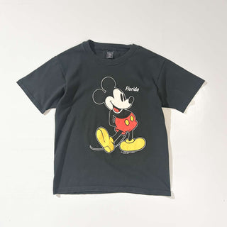 90's "MADE IN USA" MICKY キャラクター プリント Tシャツ