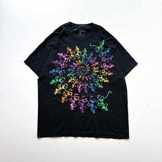 00's LIQUID BLUE "GRATEFUL DEAD" ダンシングスカル プリント Tシャツ