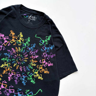 00's LIQUID BLUE "GRATEFUL DEAD" ダンシングスカル プリント Tシャツ