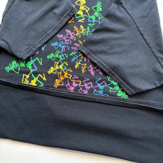 00's LIQUID BLUE "GRATEFUL DEAD" ダンシングスカル プリント Tシャツ