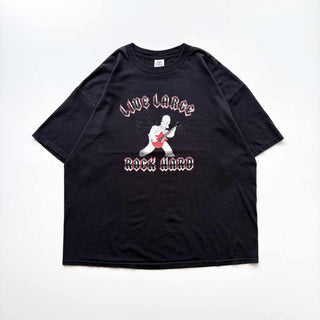 00's "MADE IN MEXICO" シンプソンズ キャラクタープリント Tシャツ