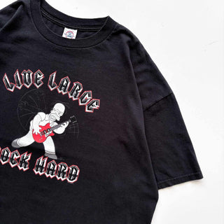 00's "MADE IN MEXICO" シンプソンズ キャラクタープリント Tシャツ