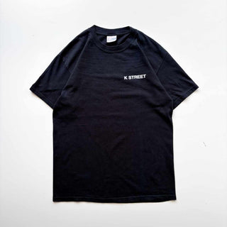 00's K STREET ブラックユーモア ミュージック プリント Tee