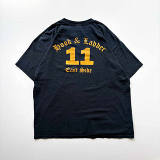 00's 両面プリント 企業系 フェード Tシャツ