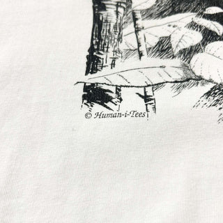 90's "made in USA" anvil "Human-i-Tees" ゴリラ プリント Tシャツ