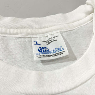 90's "made in USA" Human-i-Tees タイガー プリント Tシャツ