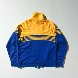 80's tonix バイカラー ニット トラックジャケット