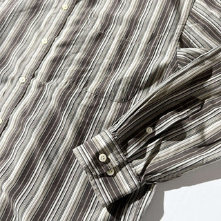 90's puritan マルチストライプ L/Sシャツ