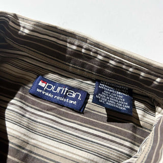 90's puritan マルチストライプ L/Sシャツ