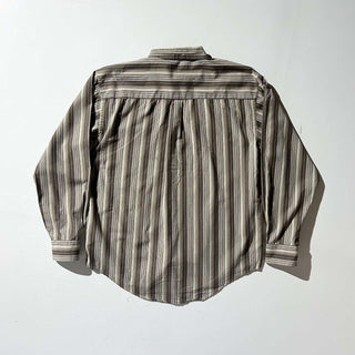 90's puritan マルチストライプ L/Sシャツ