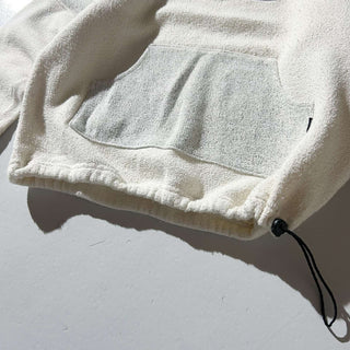 00's "made in USA" Exist ヘンリーネック 異素材 スウェット パーカ