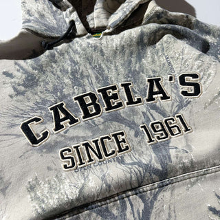 00's CABELA'S リアルツリーカモ スウェット パーカ