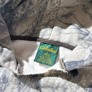 00's CABELA'S リアルツリーカモ スウェット パーカ