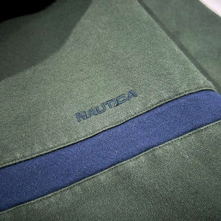 Nautica ライン ハーフジップ スウェットシャツ