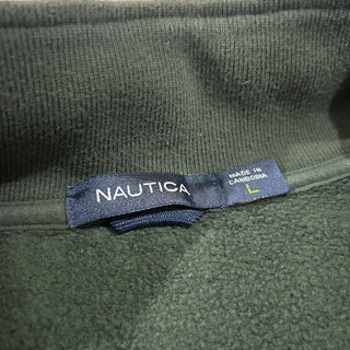 Nautica ライン ハーフジップ スウェットシャツ