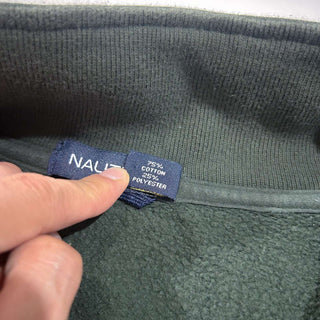 Nautica ライン ハーフジップ スウェットシャツ