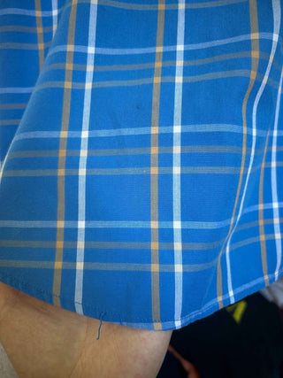 "made in USA" POLO JEANS ボタンダウン チェック S/S シャツ